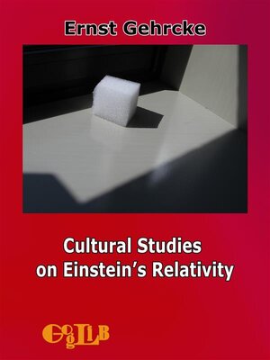 cover image of Cultural Studies on Einstein's Relativity